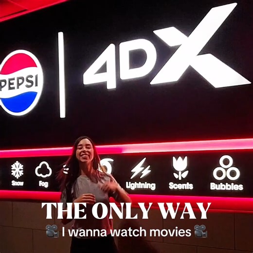 Take this as your sign to see a movie in 4DX. 🎥 | Regal