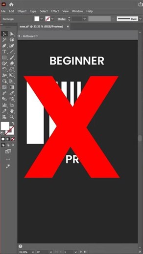 Adobe Illustrator Beginner vs Pro — Blend Tool