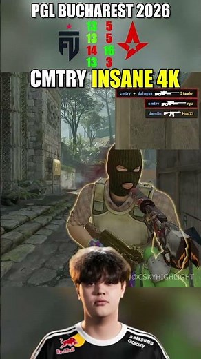 cmtry 4K to win PGL BUCHAREST 2026 (grand final)