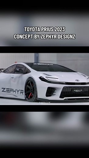 Xe Toyota Prius và Zephyr: Đẹp và Độc Đáo