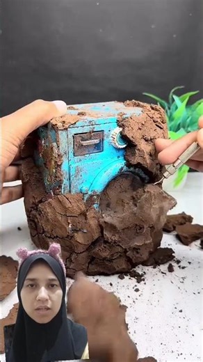 washing machine in cow poop #cow #children's toys #toys