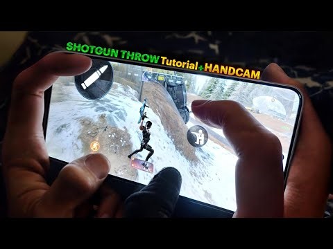CODM Shotgun Throwing Tutorial | 3 Simple Ways With HANDCAM