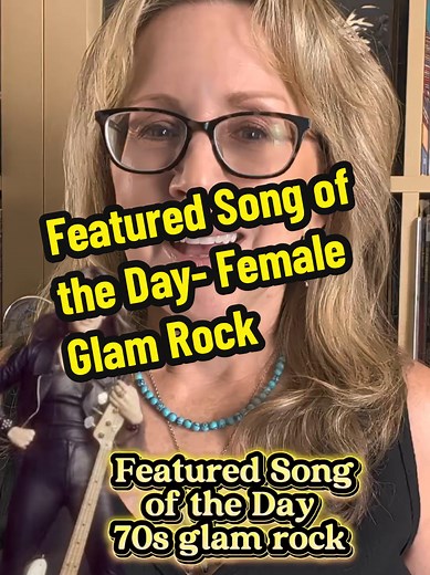 Today's featured song is from one of the most influential female rockers in music history. #suziquatro #glamrock #70smusic #musichistory #musictrivia @Suzi Quatro