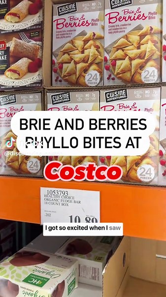 Delicious Fruit and Cheese Phyllo Bites at Costco