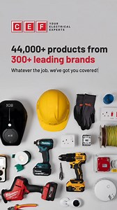 Save time on every project with access to 44,000 products across 300 brands. From CCTV, to cable management & accessories. | CEF