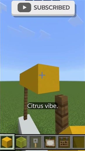 Minecraft Lemonade Stand Build – Cute & Aesthetic! 🍋🏪#minecraftshorts#gaming#minecraftlovers