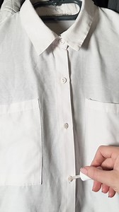 Put nail polish on buttons to prevent them from falling off #buttons #shirtbutton #nailpolish | Genius Club