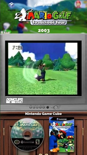 Fore! ⛳ Mario Golf JP GameCube Ad (2003)