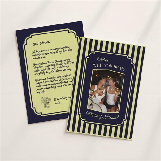 Bridal Party Proposal Invitation Templates, Bridesmaid and Maid of Honor Propose Invite Canva Template - Etsy Canada