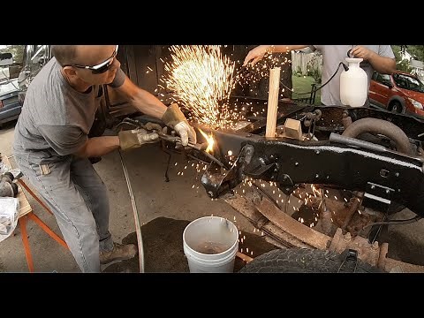 Part #2 Replacing Front Shackles and Bushings - 97' F-350 Power Stroke (7.3L Diesel) Restore