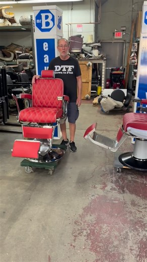 Vintage Belmonts #barbershop #barber #barberchair #floormats # | Mr. Beauty Equipment