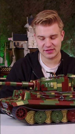 Explore the full interior of the PzKpfw VI Tiger! 🧐🎥 #ww2 #cobi #tank