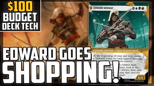 Budget Pirate Power! Edward Kenway’s $100 Commander Deck Rules the Ocean!