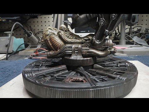 Halcyon "ALIEN" Space Jockey Model Kit Painting Details
