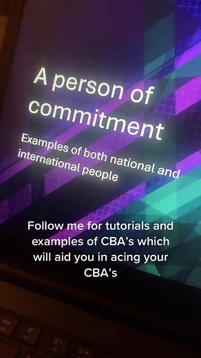 CBA Examples and Tutorials for English, History, and Religion