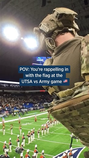 USAA on Instagram: "There’s “presenting the colors” and then there’s “PRESENTING the colors” @UTSAathletics style before the matchup with @armywpfootball. USAA is proud to present the Points for Patriots program, which amounted to a USAA donation of more than $26,000 to the @UTSA Center for Military Affiliated Students."