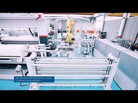 HYPERSLIT GIANT: the Fully Automatic Slitter Rewinder for Nonwoven Applications