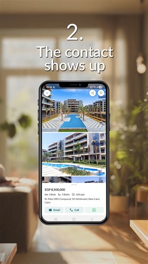 Ever paused on a listing because it just felt right? We made the next steps clear, quick, and easy to follow. Download Bayut today! | Bayut Egypt