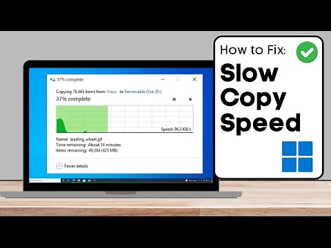 How To Fix Slow Copy Speed on Windows 11 - HDD & SSD