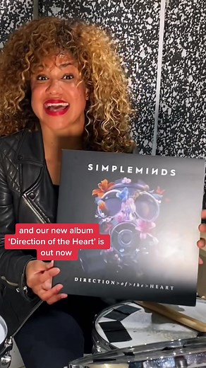 Cherisse Drums on Simple Minds' Latest Album