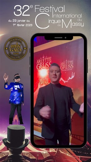 32e #Festival International du #Cirque de #Massy, du 29 janvier au 1 février 2026 ! 🎫Prenez vos places dès maintenant ! 👉en ligne : www.cirque-massy.com 👉au guichet de l' Opéra de Massy 👉au 01 60 13 13 13 | Festival du Cirque de Massy