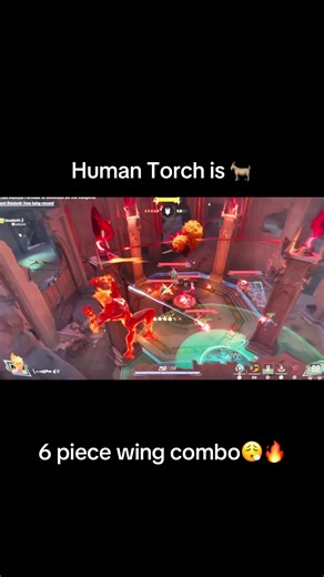 Human Torch Showcases Epic 6-Piece Wing Combo in Marvel Rivals