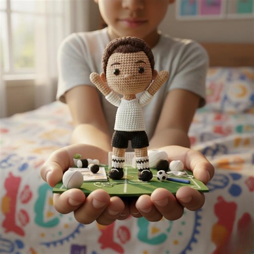 Footballer Amigurumi Crochet Pattern, Footballer Crochet Pattern, Soccer Toy Crochet Pattern, Crochet Amigurumi Soccer Doll Pattern. - Etsy