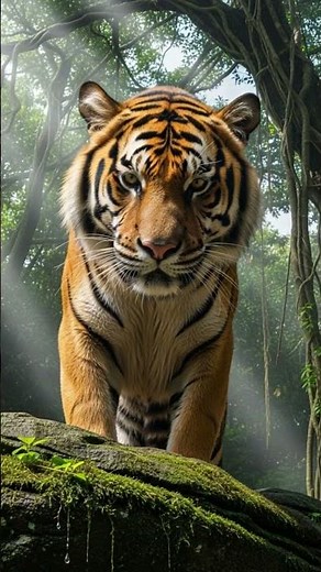 “Power of the Sumatran Tiger | Side-Profile Tracking & Low-Angle Cinematic Masterpiece”