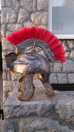 How to Make a Roman Legionary Helmet from Cardboard