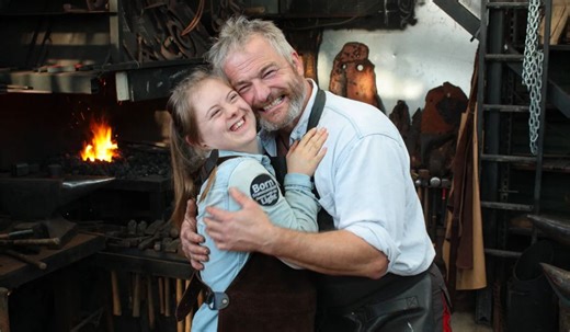Woman With Down Syndrome Brings Blacksmithing Back To Life