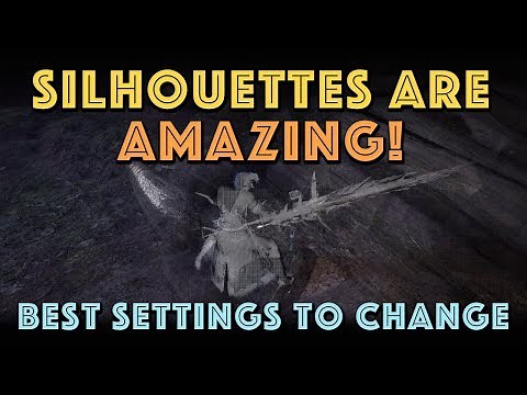Silhouettes are AMAZING! Settings to Change in MHW Iceborne