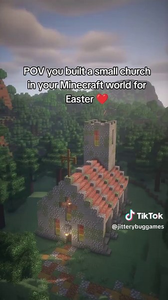 Build a Small Church in Minecraft for Easter Celebrations