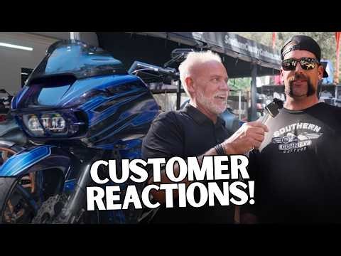 Harley owners REACT to custom bike builds...
