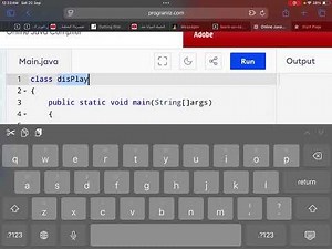 التدريب الأول : كيف ترسم مربع في الجافا / draw a square in Java