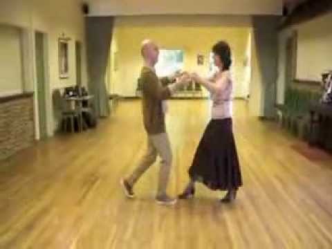 Viennese Swing Sequence Dance Demonstration and Walkthrough