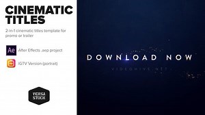 Videohive Cinematic Promo Titles for Insta & Broadcast - 25475235 AEdownload.com