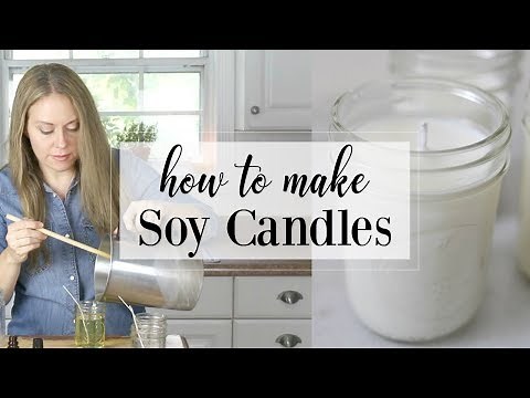 How to Make Soy Candles | Easy DIY Tutorial