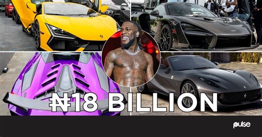 REVEALED: Burna Boy’s Eye-Watering Car Collection Worth Over ₦18 BILLION