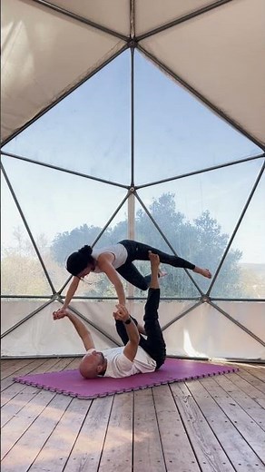 #acroyoga challenging sequence #couplegoal #acrobalance #יוגה #acro