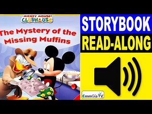 Mickey Mouse Clubhouse Read Along Story Books for Kids, The Mystery Of The Missing Muffins