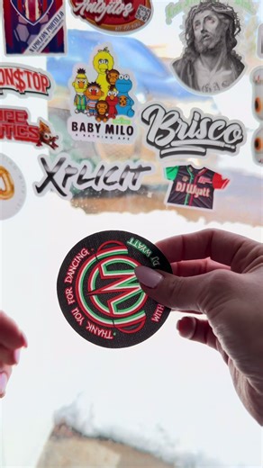 Custom Die-cut stickers, ready in minutes 🤗 we are located in Massachusetts, 📦 we ship nationwide 📱 Dm to order or text 617-852-4783 #CustomShirts #customlabels #custom #fyp #fypシ゚viral