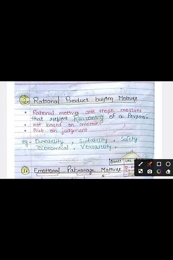 Types of buying motives||rational patronage motives||personal selling and salesmanship full#bba#bcom
