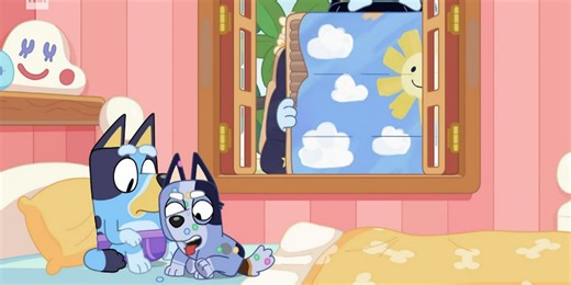 Bluey - S1E32 - Bumpy e l'anziana levriera saggia - in diretta su Rai Yoyo 06/04/2026 alle 07:25