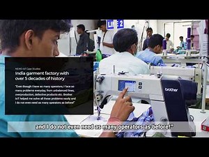 [Brother] latest IoT system for garment factory - NEXIO SYSTEM