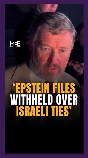 Middle East Eye | The Epstein files are being withheld because Jeffrey Epstein had close ties to Israeli intelligence and US intelligence, according to... | Instagram