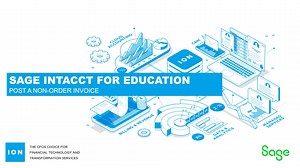 Sage Intacct For Education - Post a non-order invoice