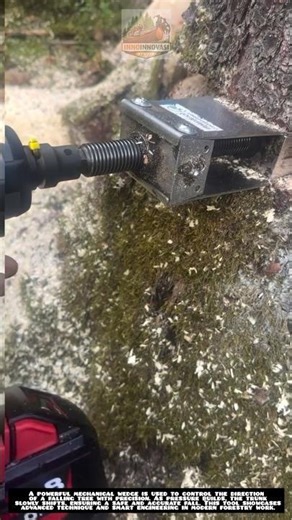 Powerful Tree Wedge Tool – Precision Control in Tree Felling 🪚⚙️