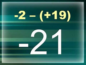 Adding and Subtracting Integers Practice Set 4