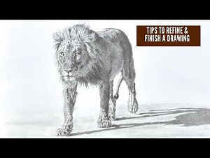 Tips to Refine & Finish a Drawing