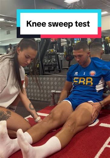 Knee Sweep Test: Monitor Swelling Before and After Workouts
